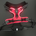 LED Light-Up Dog Harness – Rechargeable Reflective Nylon Harness