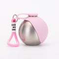 Portable Dog Water Bottle – 304 Stainless Steel Travel Water Dispenser with Carry Rope
